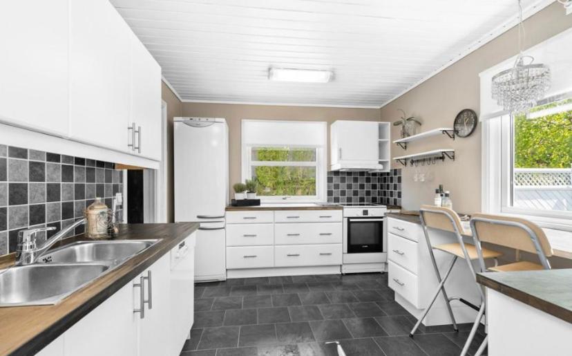 Sjarmerende Familievennlig Hus Med 2 Soverom Kristiansand Exterior photo